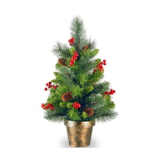 Christmas Central 2' Potted Crestwood Spruce Artificial Christmas Tree β Unlit