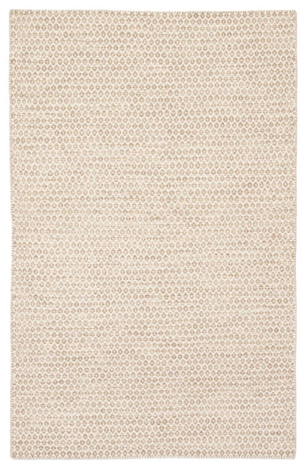 Christmas Central 8.75' X 12' Beige And Ivory Flat Weave Contemporary Rectangular Area Throw Rug