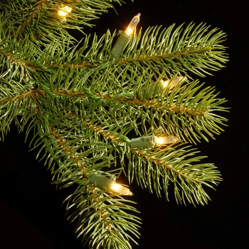 Christmas Central 10β Pre-Lit Downswept Douglas Fir Artificial Christmas Tree, Clear Lights - Image 3