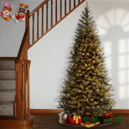 Christmas Central 6 Ft. Pre-Lit Aspen Spruce Artificial Christmas Tree - Clear Lights - Image 2