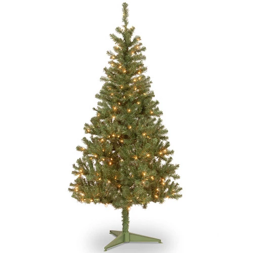Christmas Central 6β Pre-Lit Canadian Grande Fir Artificial Christmas Tree β Clear Lights