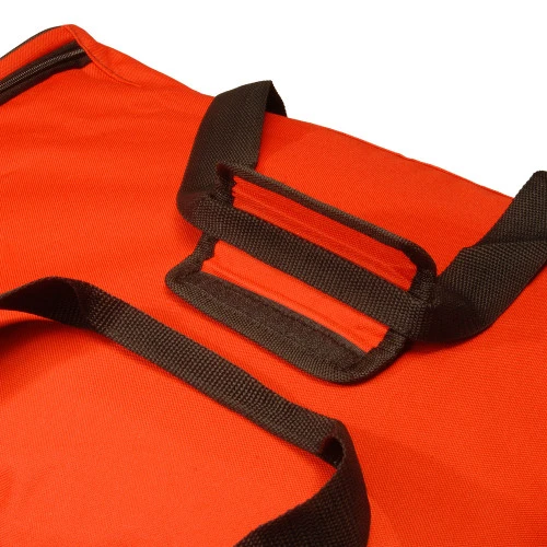 Christmas Central 20" Red And Black Solid Christmas Light String Storage Bag - Image 2