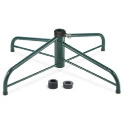 Christmas Central Black And Green Metal Folding Tree Stand For 9'-12' Artificial Trees