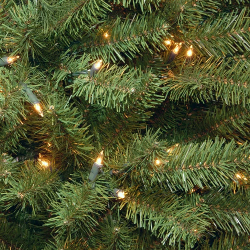 Christmas Central 7β Pre-lit North Valley Spruce Artificial Christmas Tree, Clear Lights - Image 2