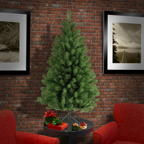 Christmas Central 4β North Valley Spruce Artificial Christmas Tree, Unlit - Image 3
