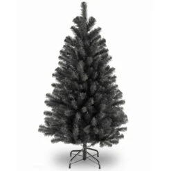 Christmas Central 4.5β Black North Valley Spruce Artificial Christmas Tree, Unlit