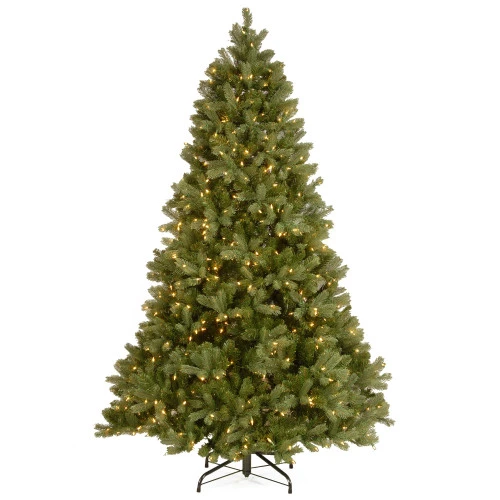 Christmas Central 7.5β Pre-Lit Full Downswept Douglas Fir Artificial Christmas Tree, White Lights