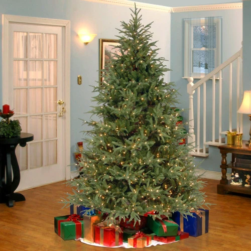 Christmas Central 6.5’ Pre-Lit Frasier Grande Artificial Christmas Tree, Clear Lights - Image 3