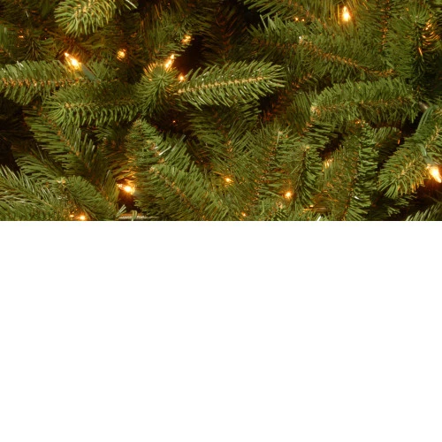 Christmas Central 6.5β Pre-Lit Pencil Grande Fir Artificial Christmas Tree, Clear Lights - Image 2