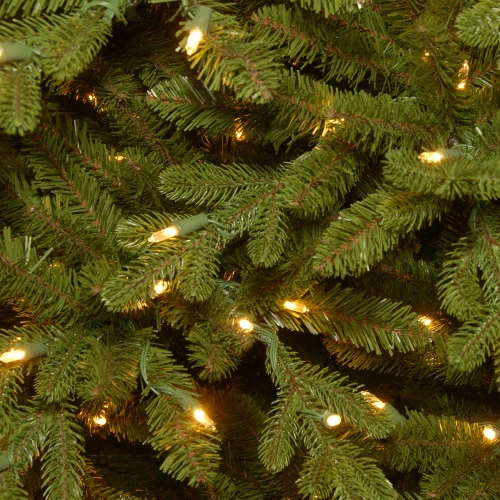 Christmas Central 7.5β Pre-Lit Neshanic Valley Spruce Artificial Christmas Tree, Multicolor LED Lights - Image 2