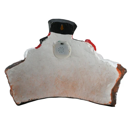 Christmas Central 18.5" Pre-Lit Snowman "Let It Snow" Christmas Wall Sign - Image 2