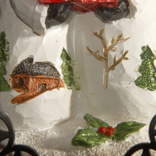 Christmas Central 15" LED Lighted Snowman Holding Wrapped Gifts Christmas Lantern - Image 5