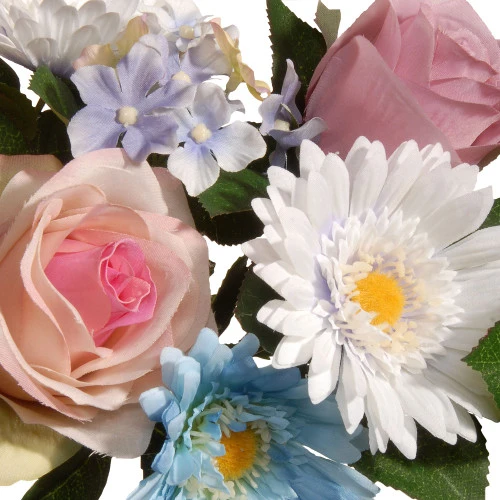 Christmas Central 33" Spring Flowers Artificial Swag - Image 3