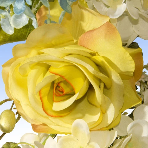 Christmas Central 48β Spring Flowers Artificial Garland - Image 2